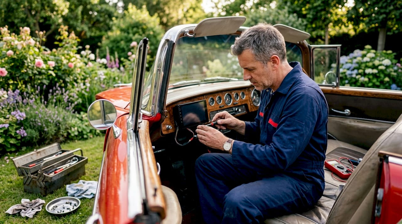 modern tech upgrades classic vehicles
