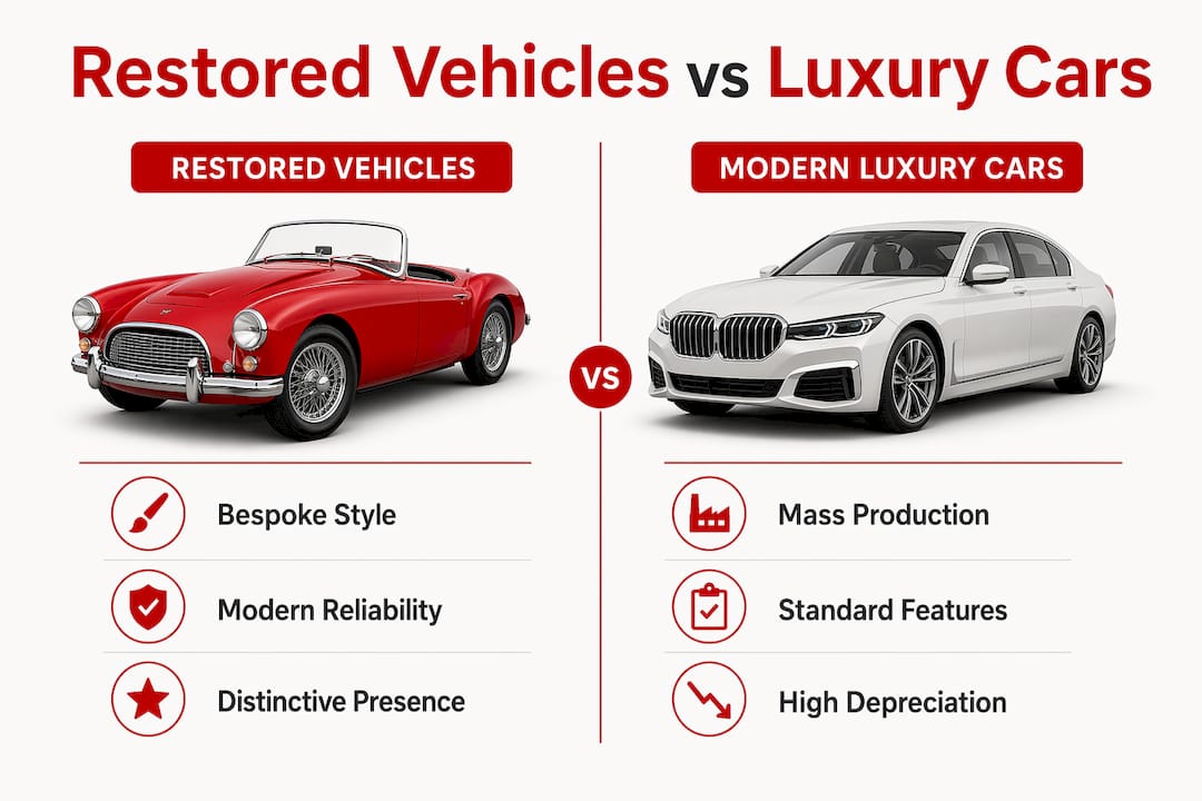 why restored vehicles suit executive lifestyles