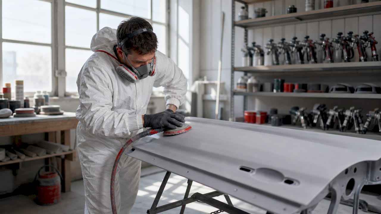 how custom paint processes work