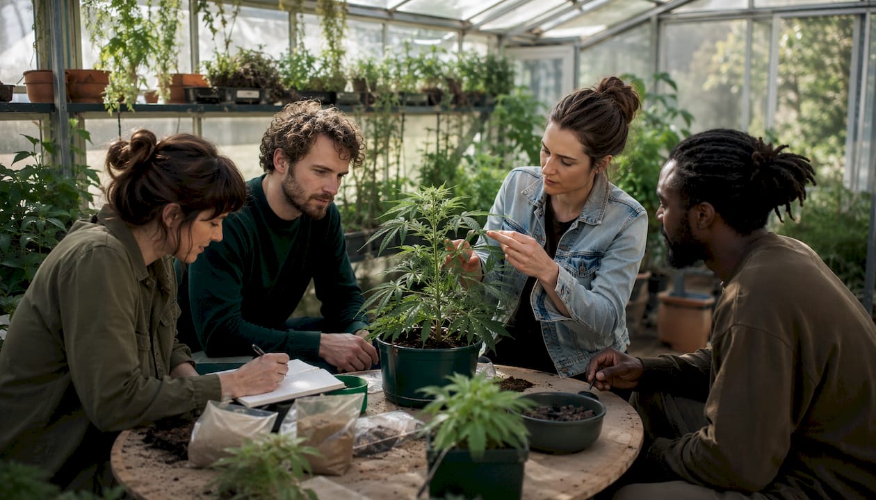 Workshop on sustainable cannabis farming