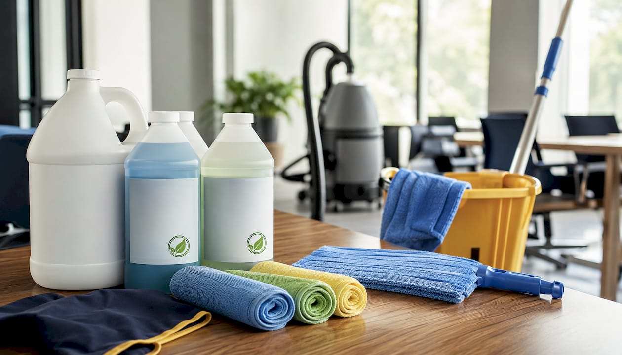 Green cleaning products and equipment lineup