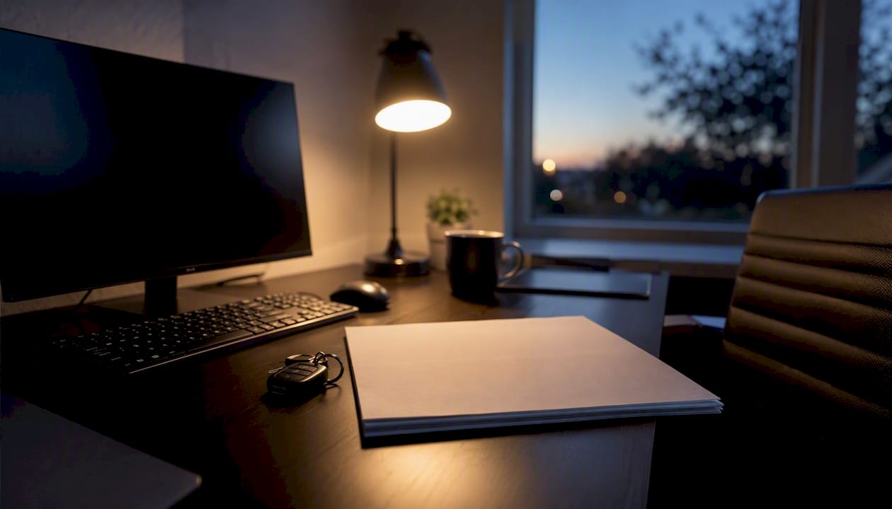 Desk setup for inmate locator search