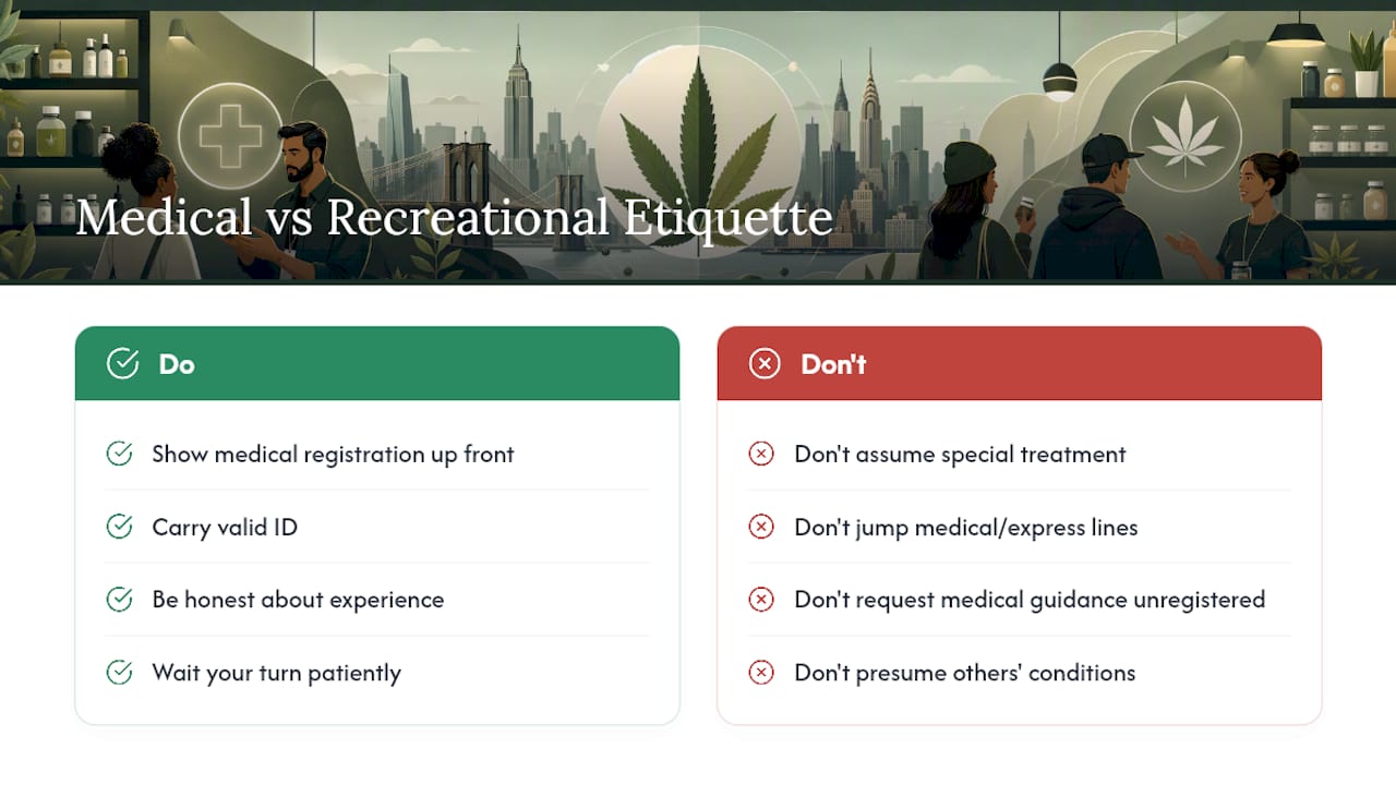 Medical Versus Recreational Customers: Does the Etiquette Change? — overview diagram