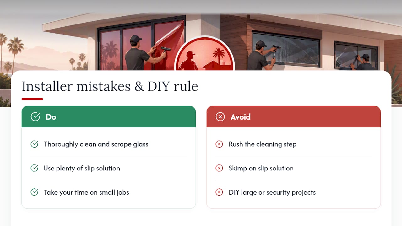 An Installer's Honest Take on DIY Decorative Film — overview diagram