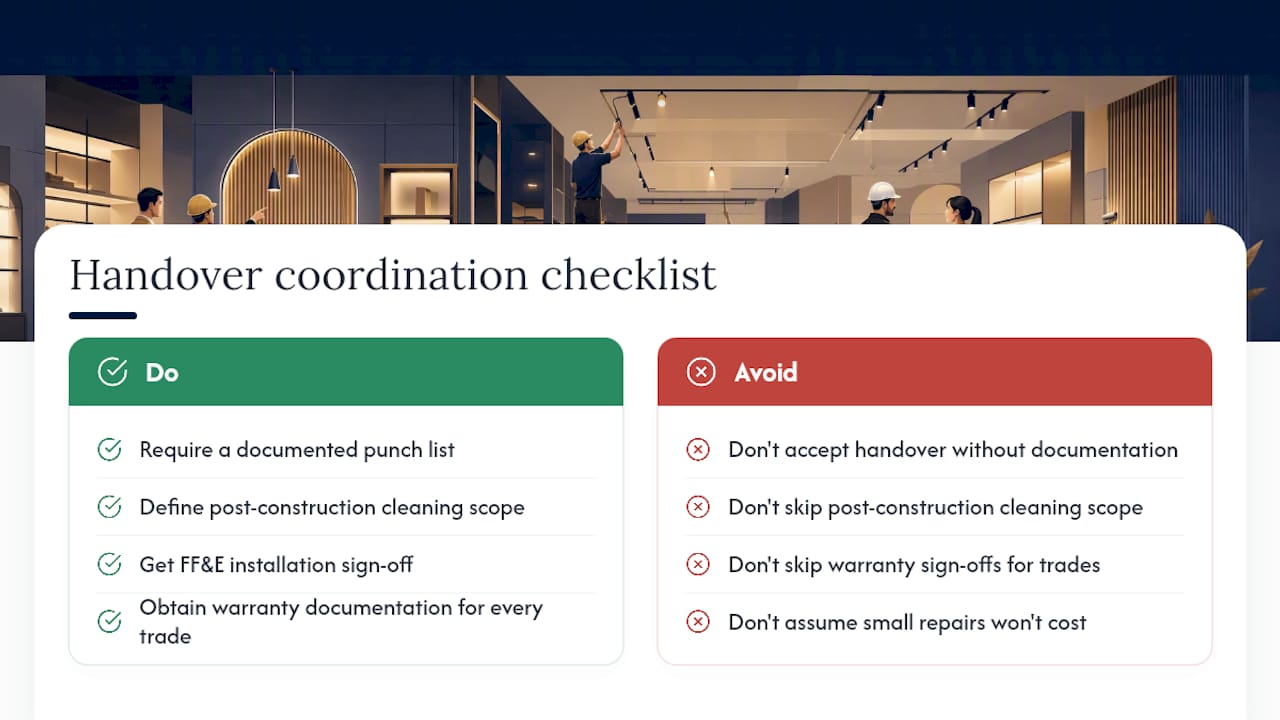 Why Coordination Risk Costs More Than Most Owners Realize — overview diagram