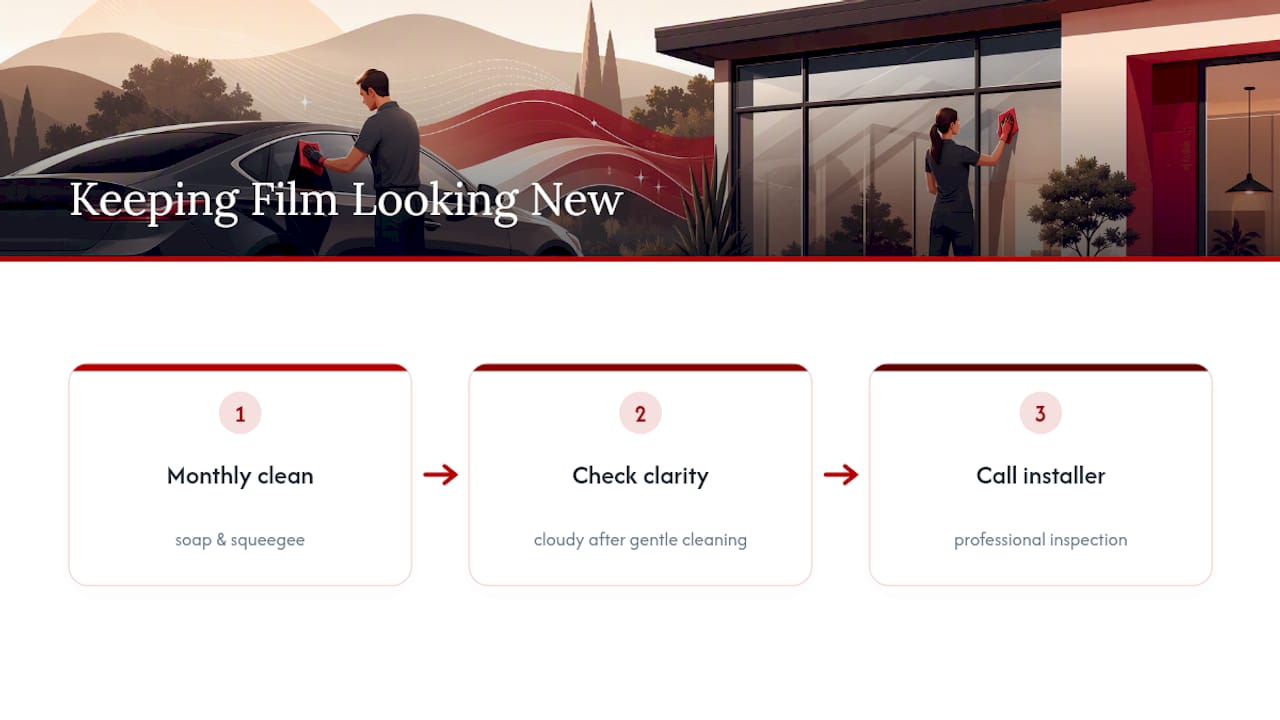 A Working Installer's Take on Keeping Film Looking New — overview diagram