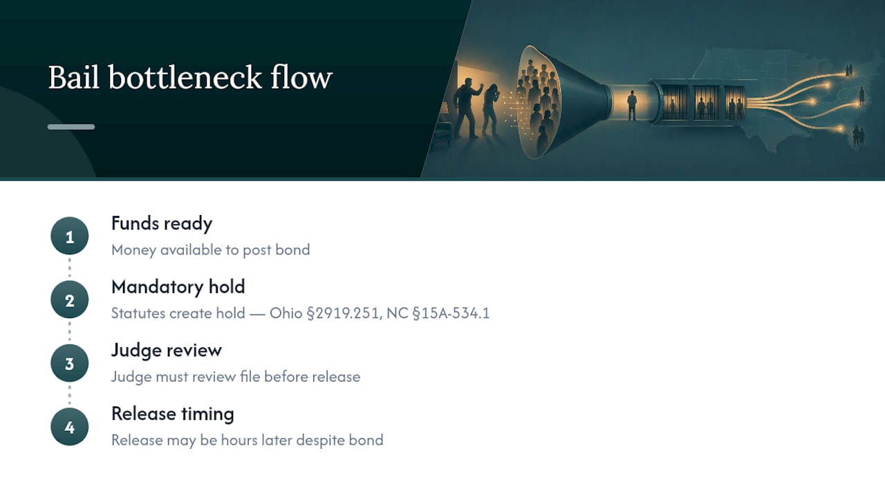 Domestic violence bail review process flow