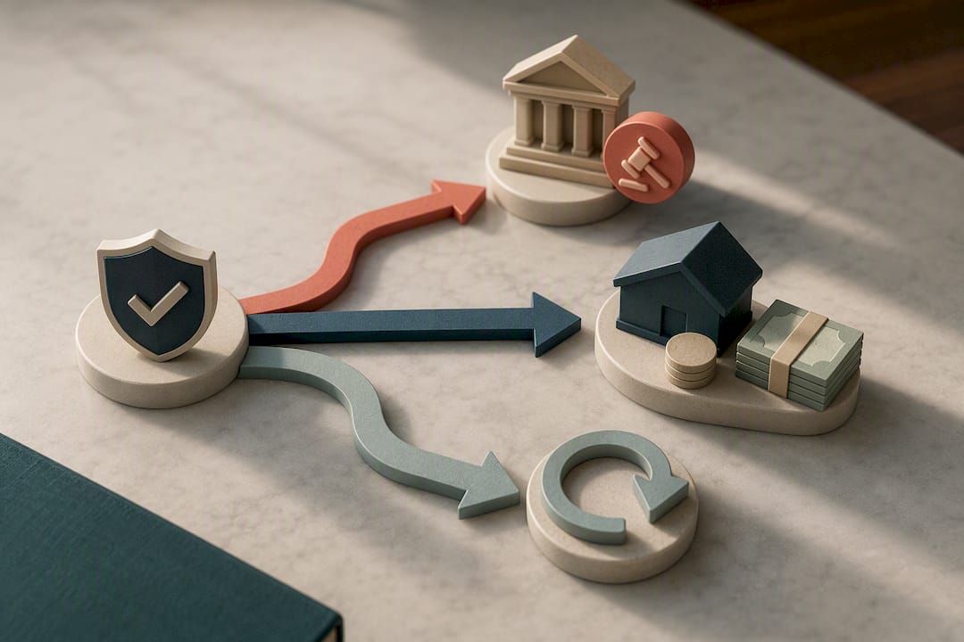 Three bail collateral legal pathways