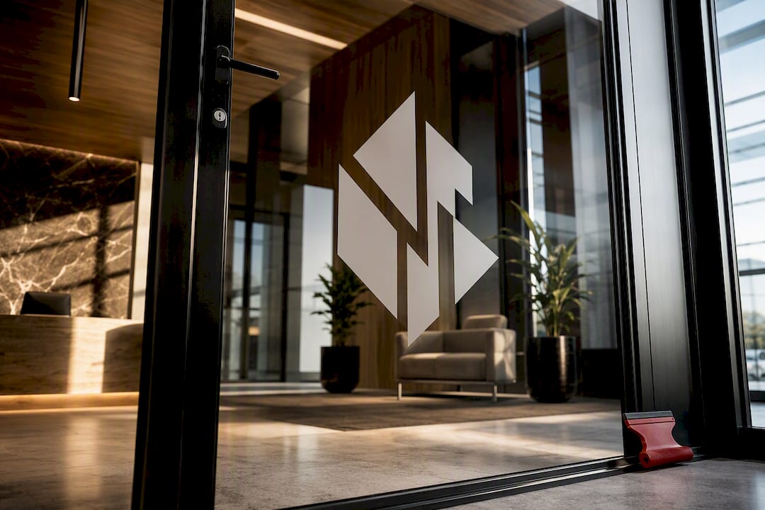 Readable Glass Door Logos for Businesses: Exact Sizes & Placement