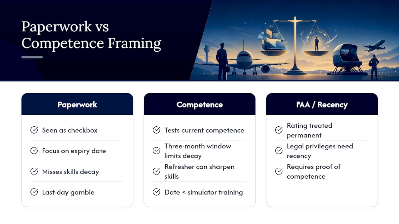 Why the Paperwork Framing Misses the Point — overview diagram