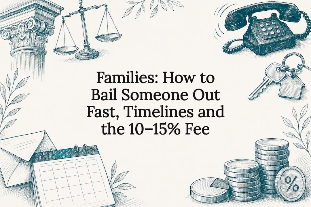 Families: How to Bail Someone Out Fast, Timelines and the 10–15% Fee