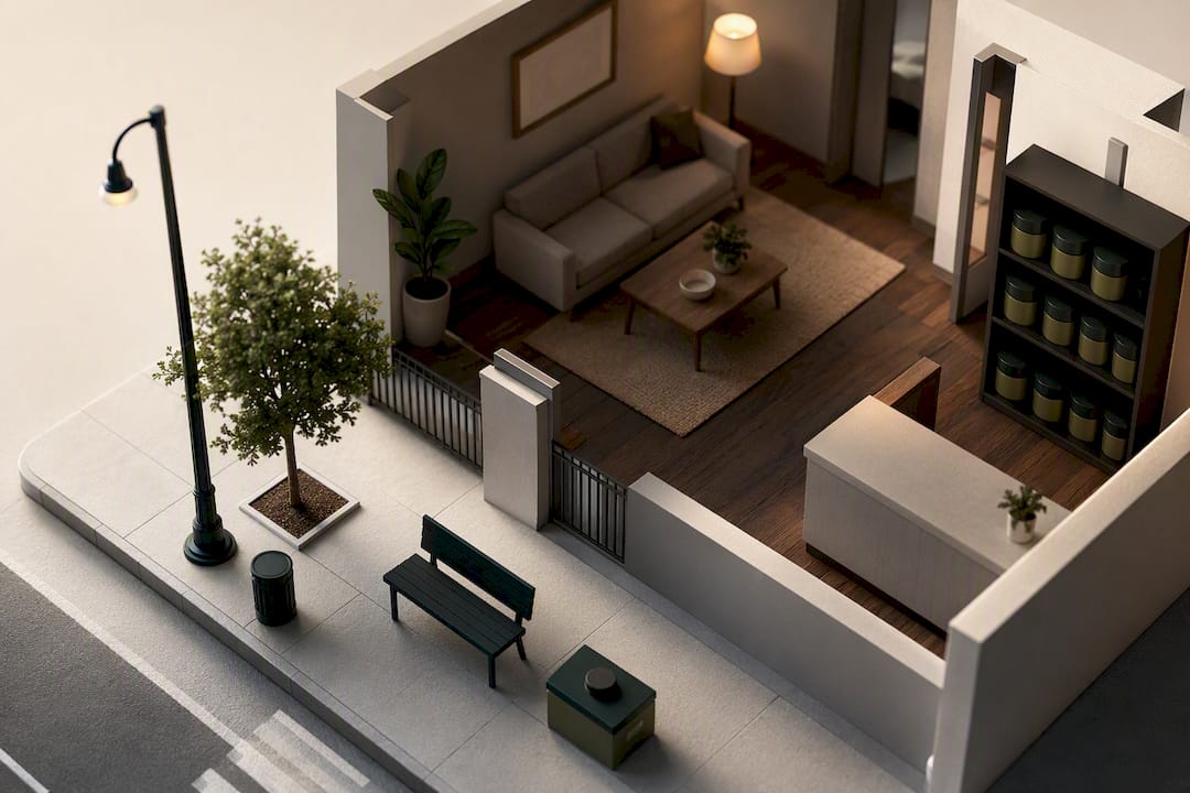 Public possession and home storage distinction