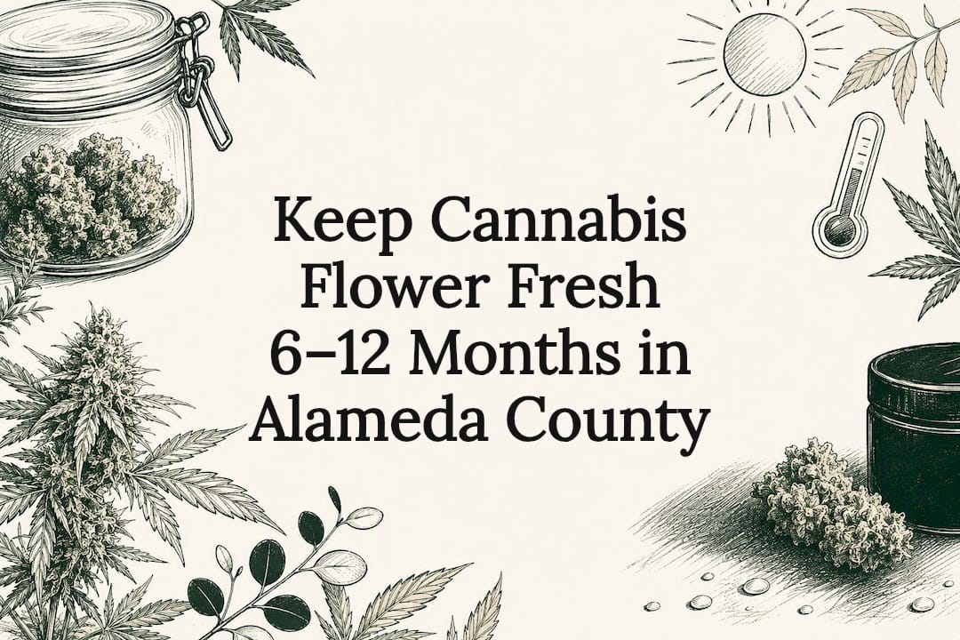 Keep Cannabis Flower Fresh 6–12 Months in Alameda County
