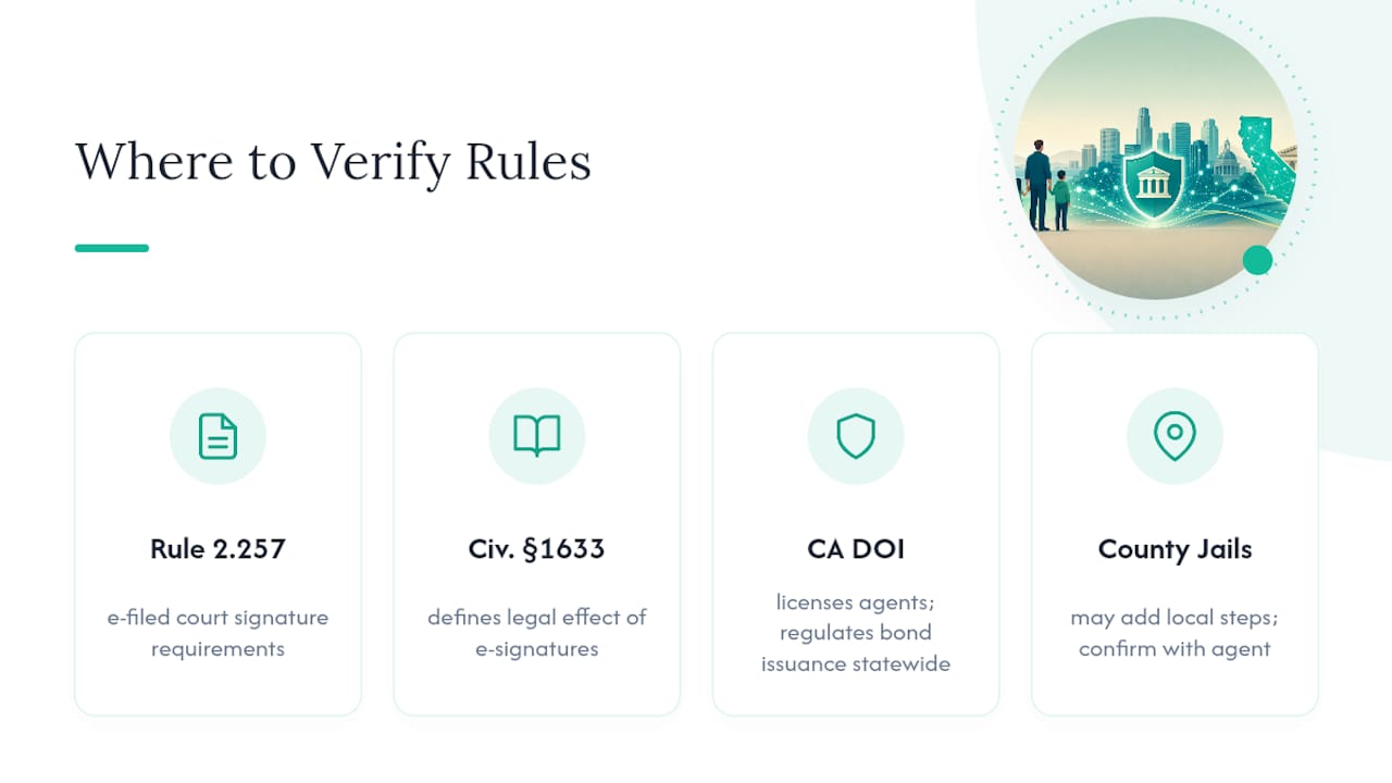 Where to Verify the Rules Yourself — overview diagram