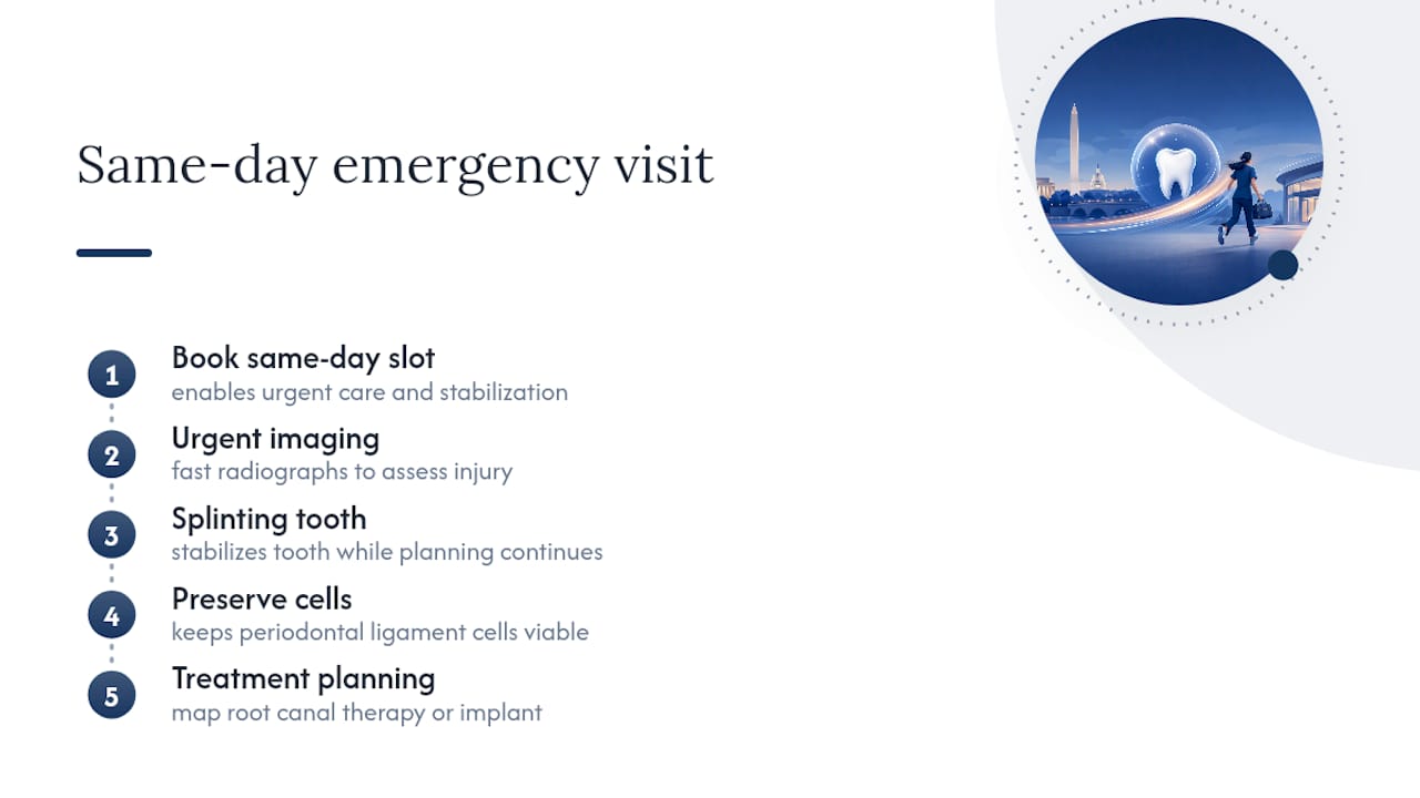 What a Same-Day Emergency Visit Looks Like — overview diagram