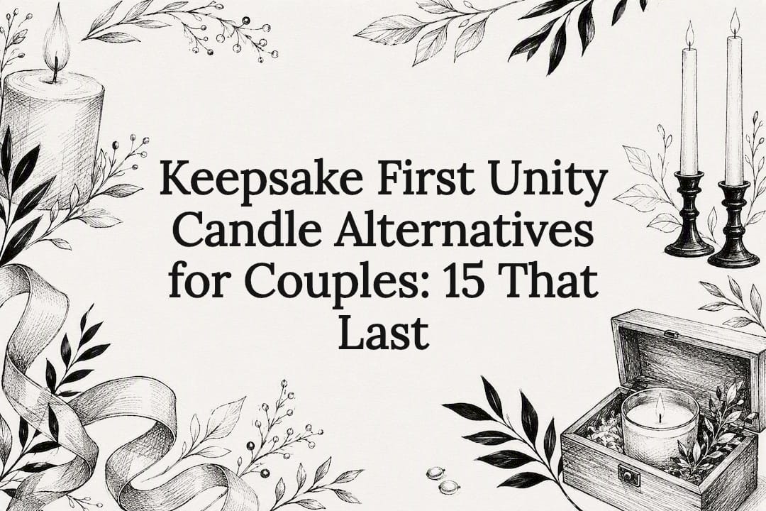 Keepsake First Unity Candle Alternatives for Couples: 15 That Last
