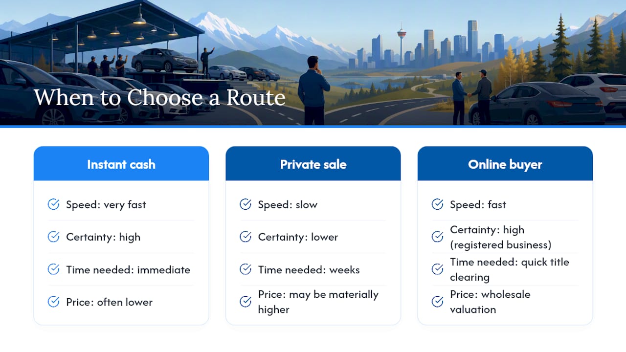 When Is an Instant Cash Offer the Right Call? — overview diagram
