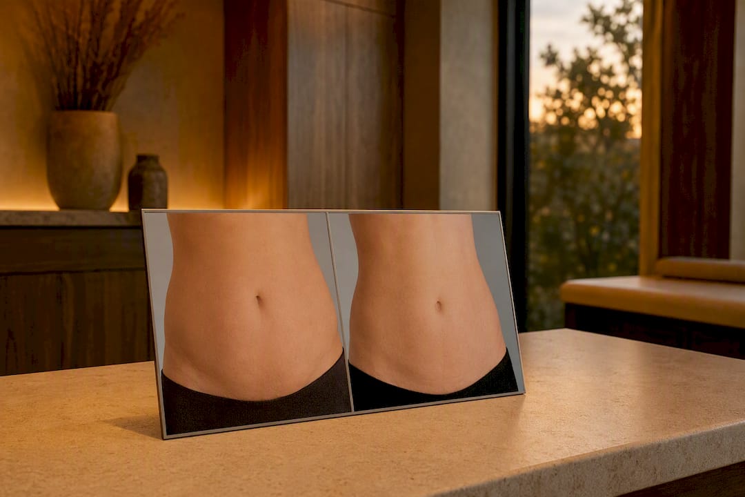 Abdomen CoolSculpting before and after photos