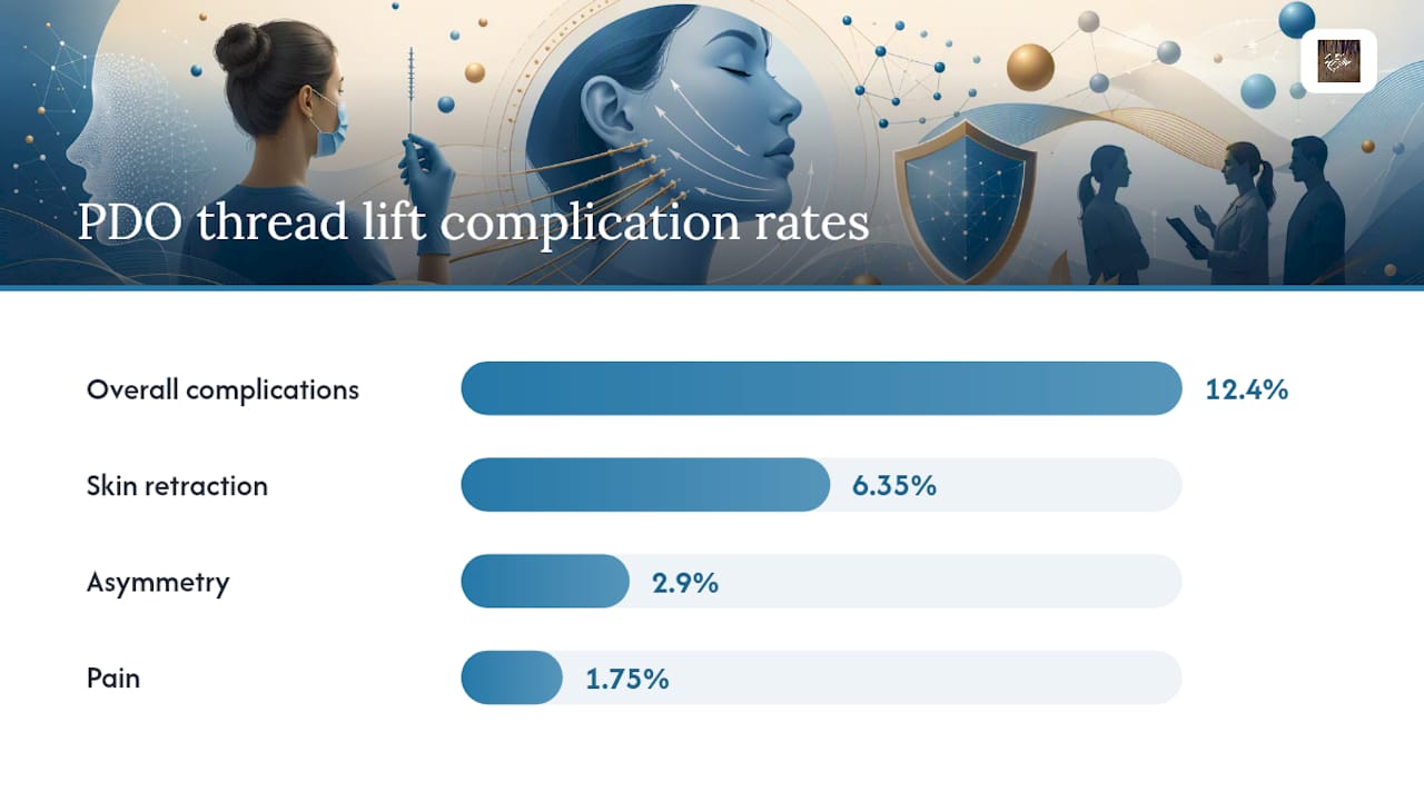 PDO thread lift complication rates comparison