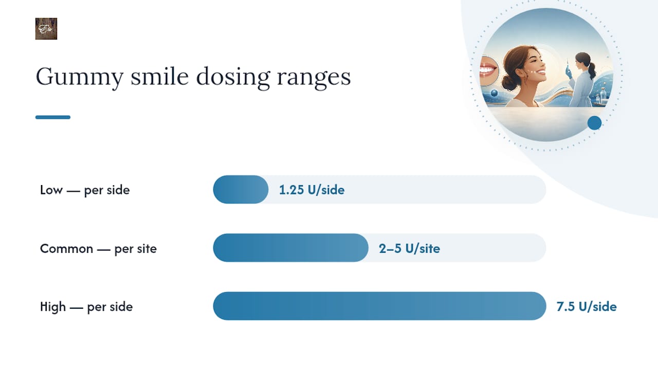 What Happens During a Gummy Smile Botox Appointment — overview diagram