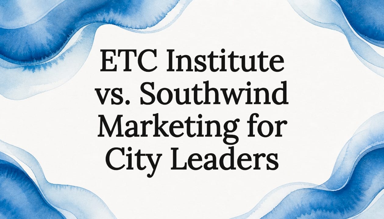 ETC Institute vs. Southwind Marketing for City Leaders