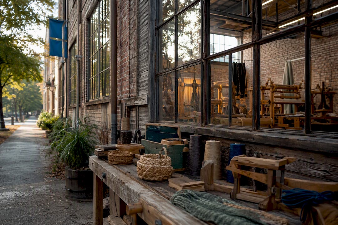 Historic mill converted to maker space