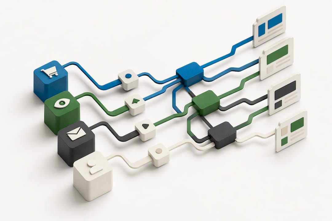 Illustration of first-party email segmentation