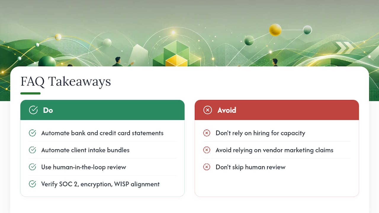 Frequently Asked Questions — overview diagram