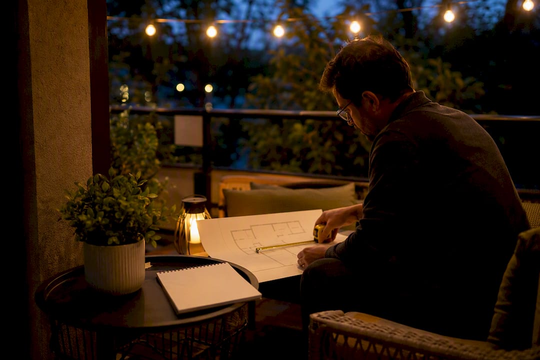 Home office space measurement for tax deduction