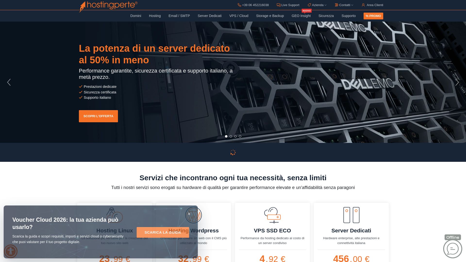 https://hostingperte.it