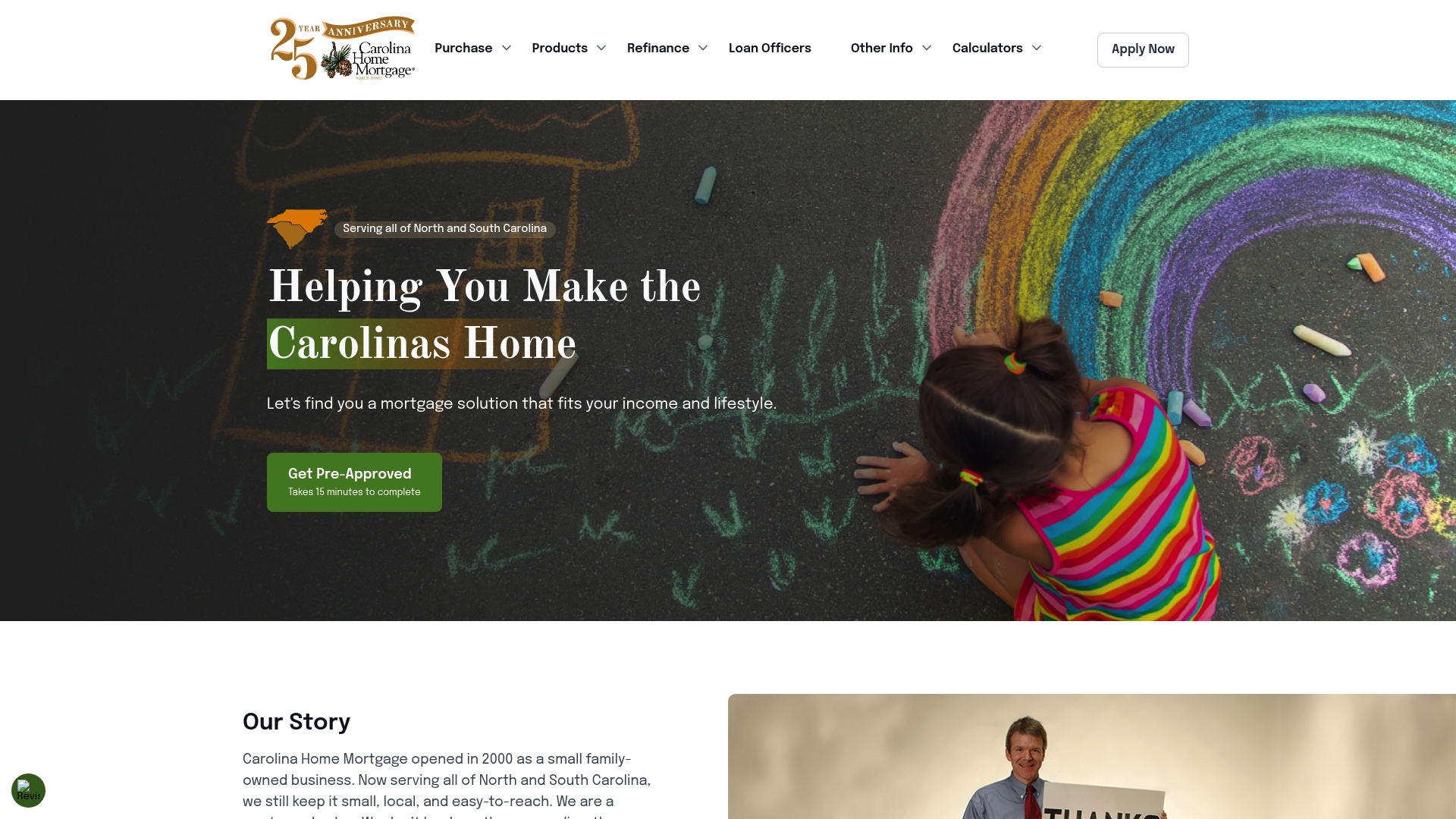 https://carolinahomemortgage.com