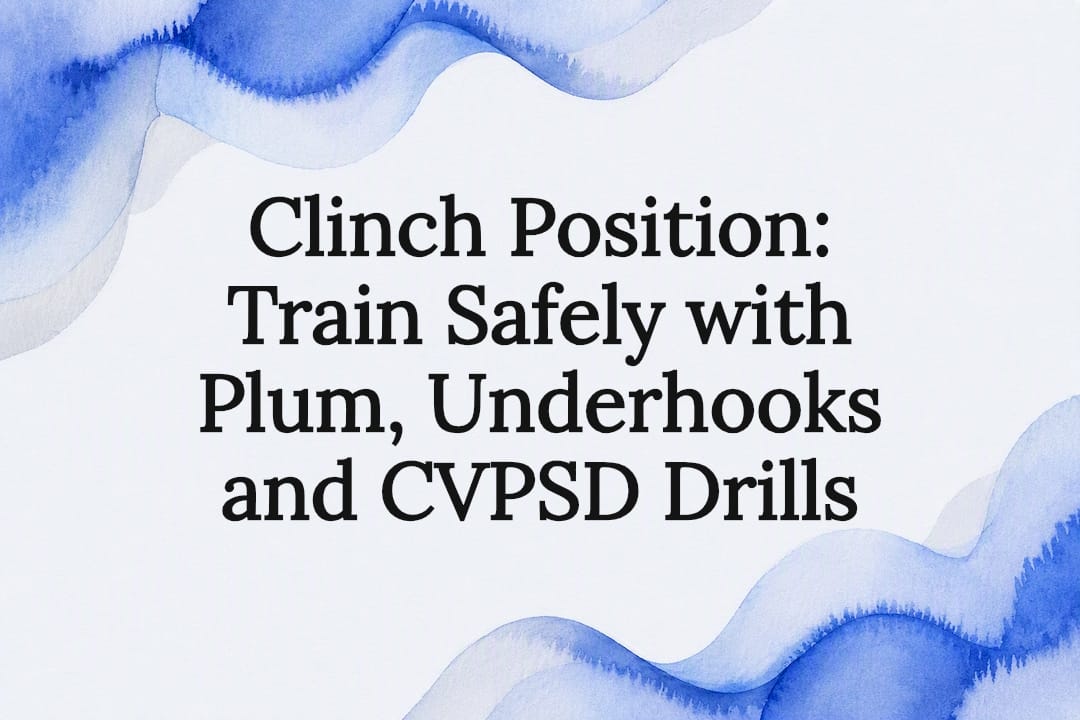 Clinch Position: Train Safely with Plum, Underhooks and CVPSD Drills