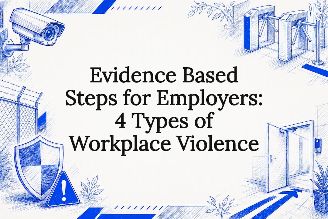 Evidence Based Steps for Employers: 4 Types of Workplace Violence