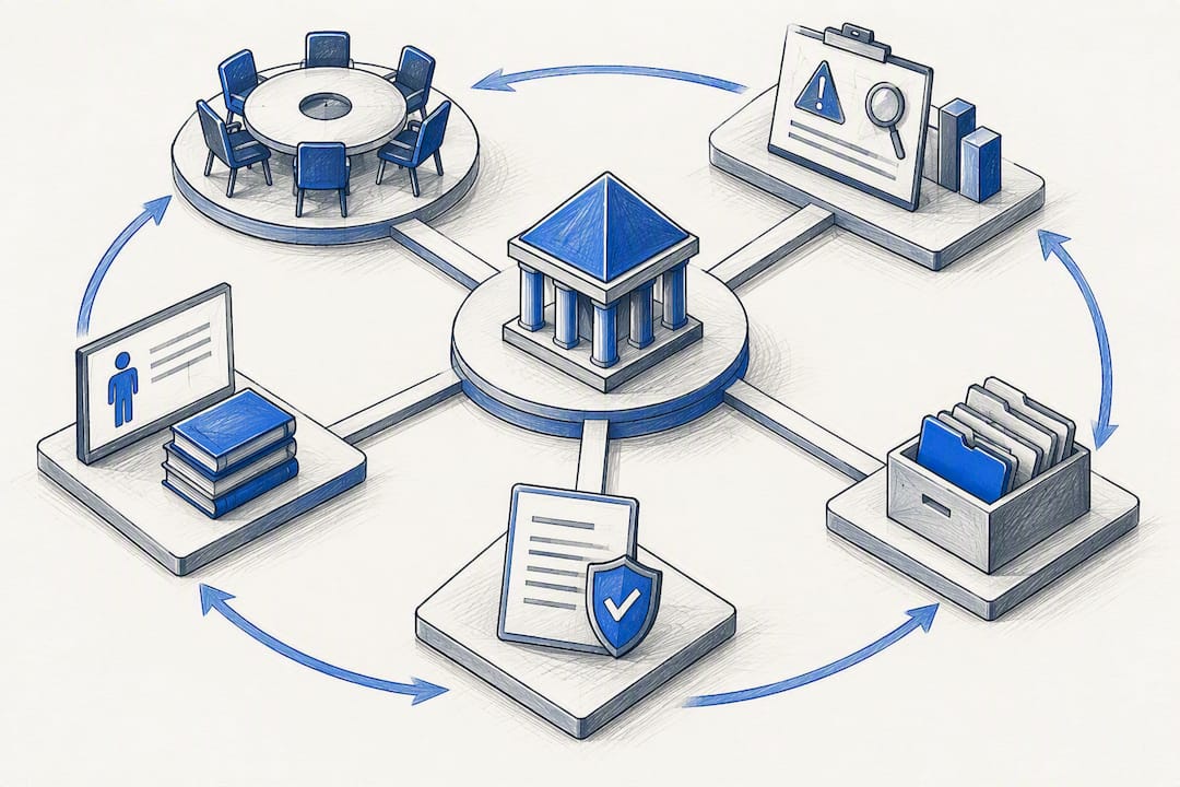 Illustration of coordinated violence prevention governance