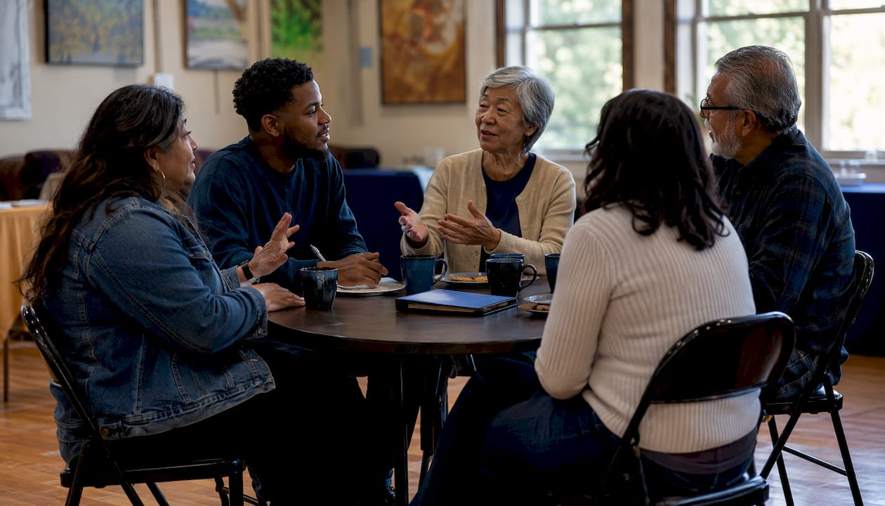 Community discussing local journalism impact