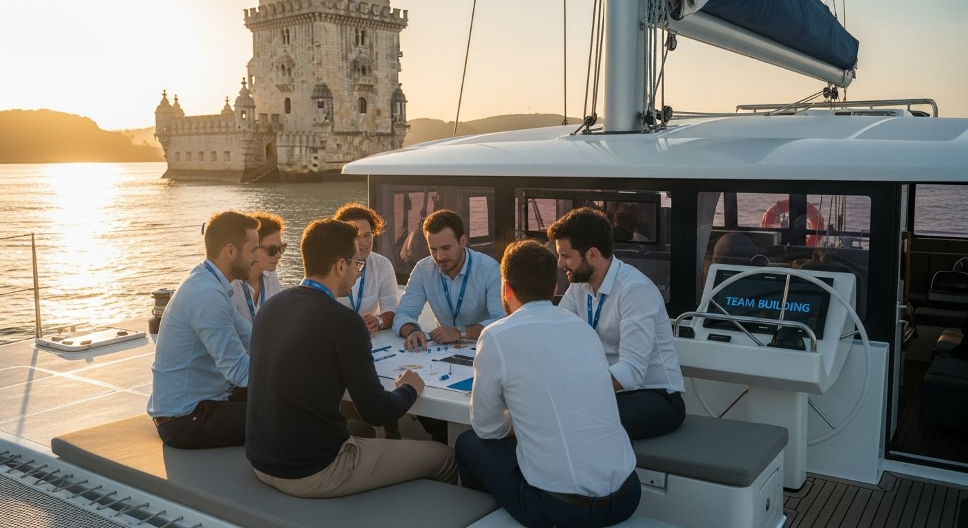Lisbon cruise team building