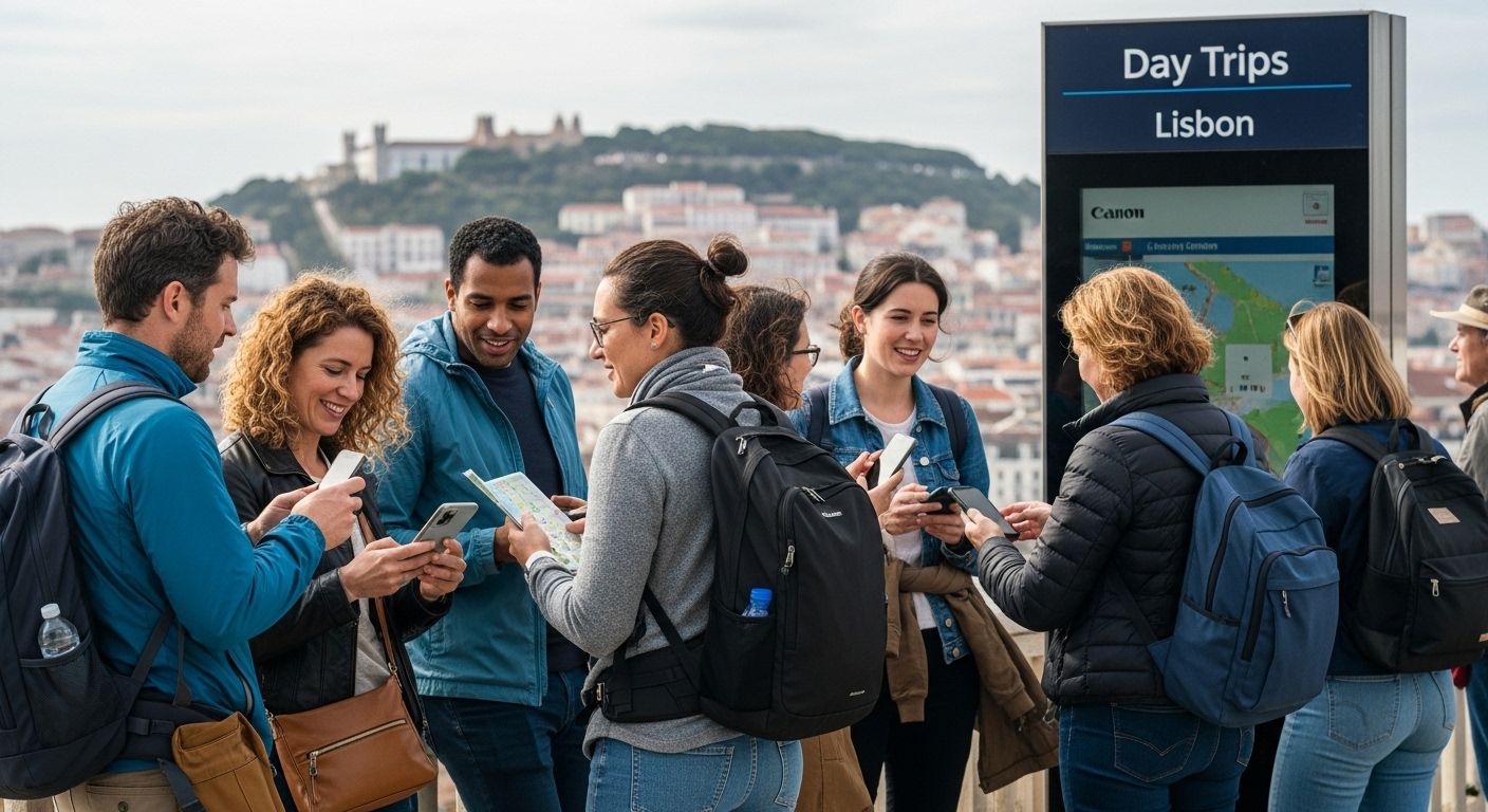Lisbon day trip tourists