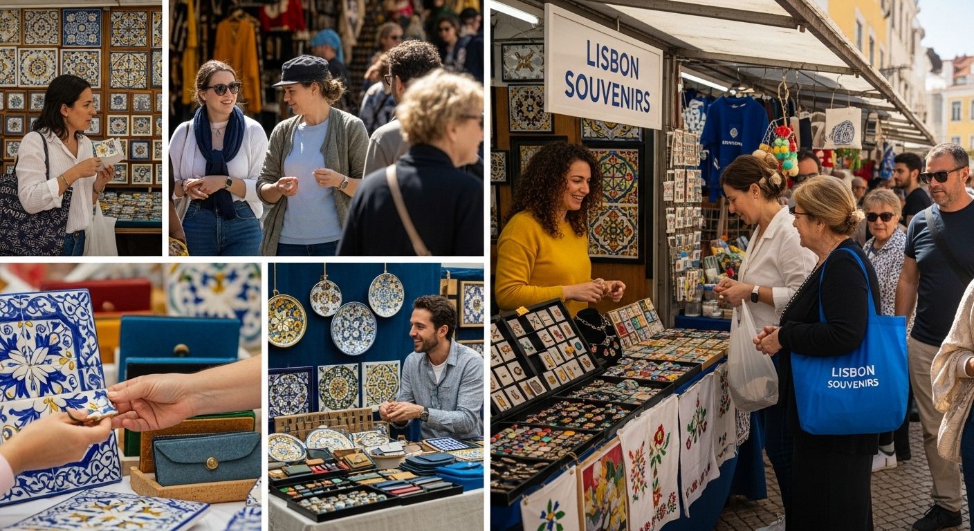 Lisbon souvenir market