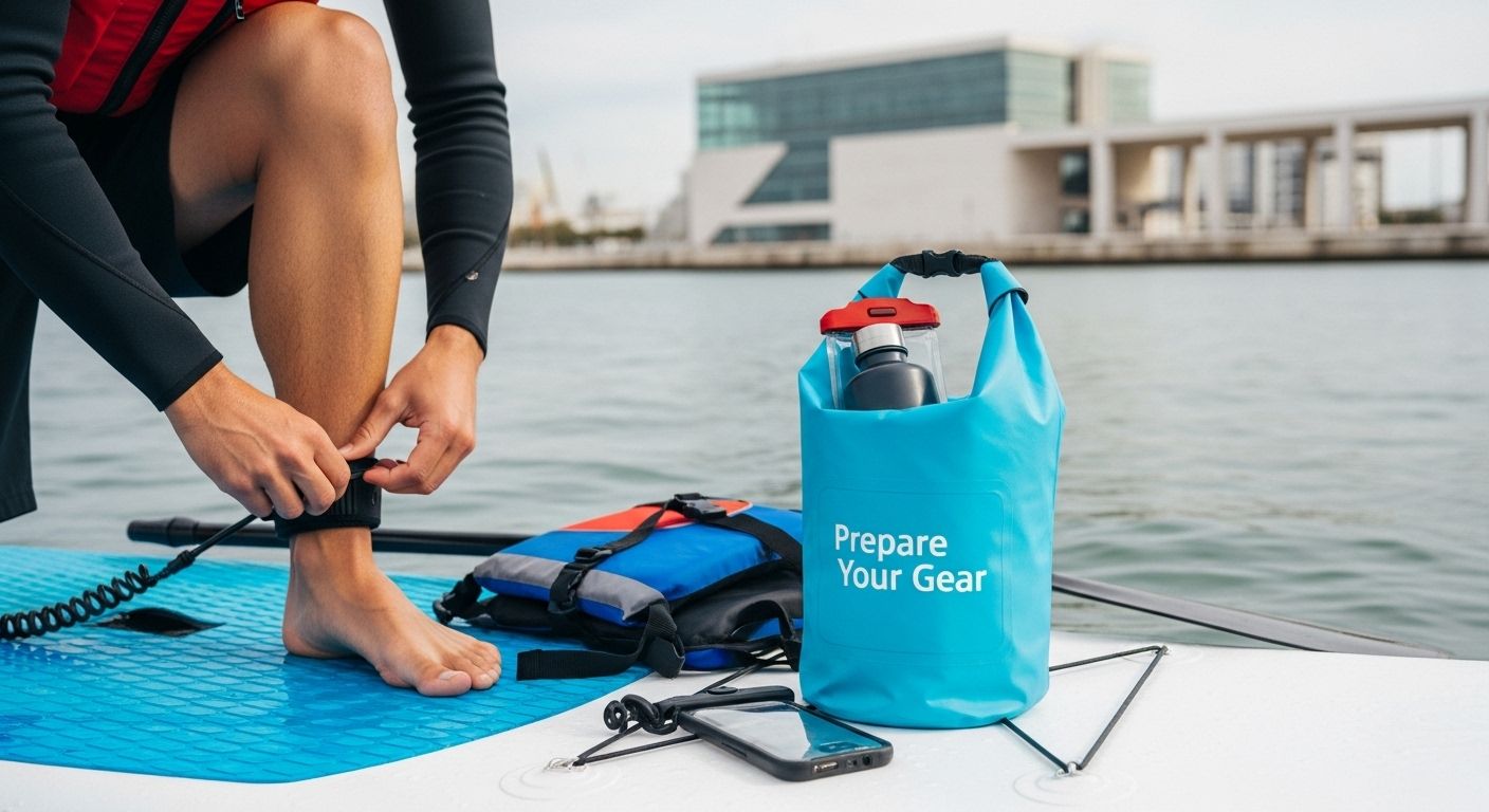 Lisbon paddle boarding safety prep