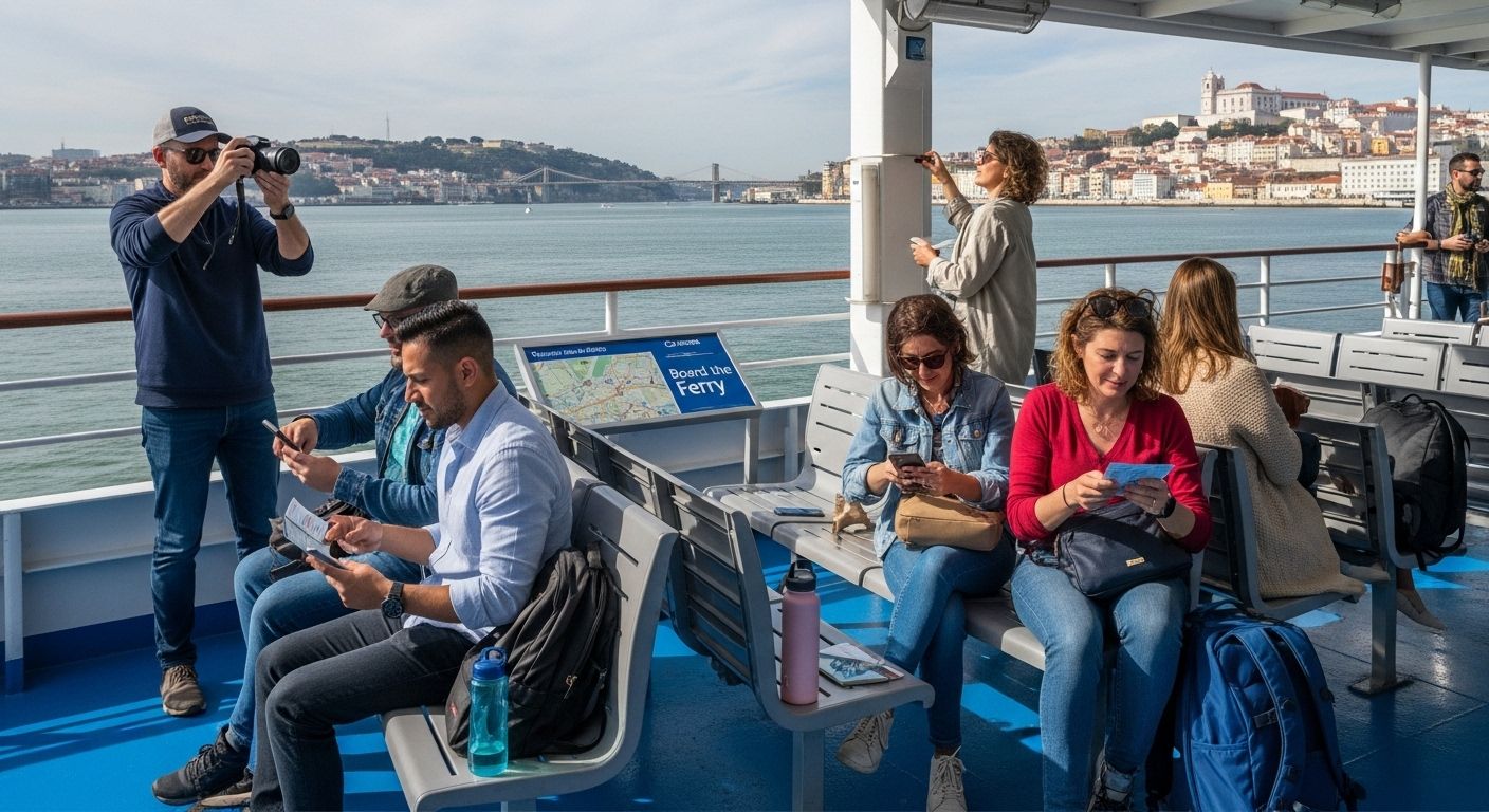 Lisbon ferry journey experience