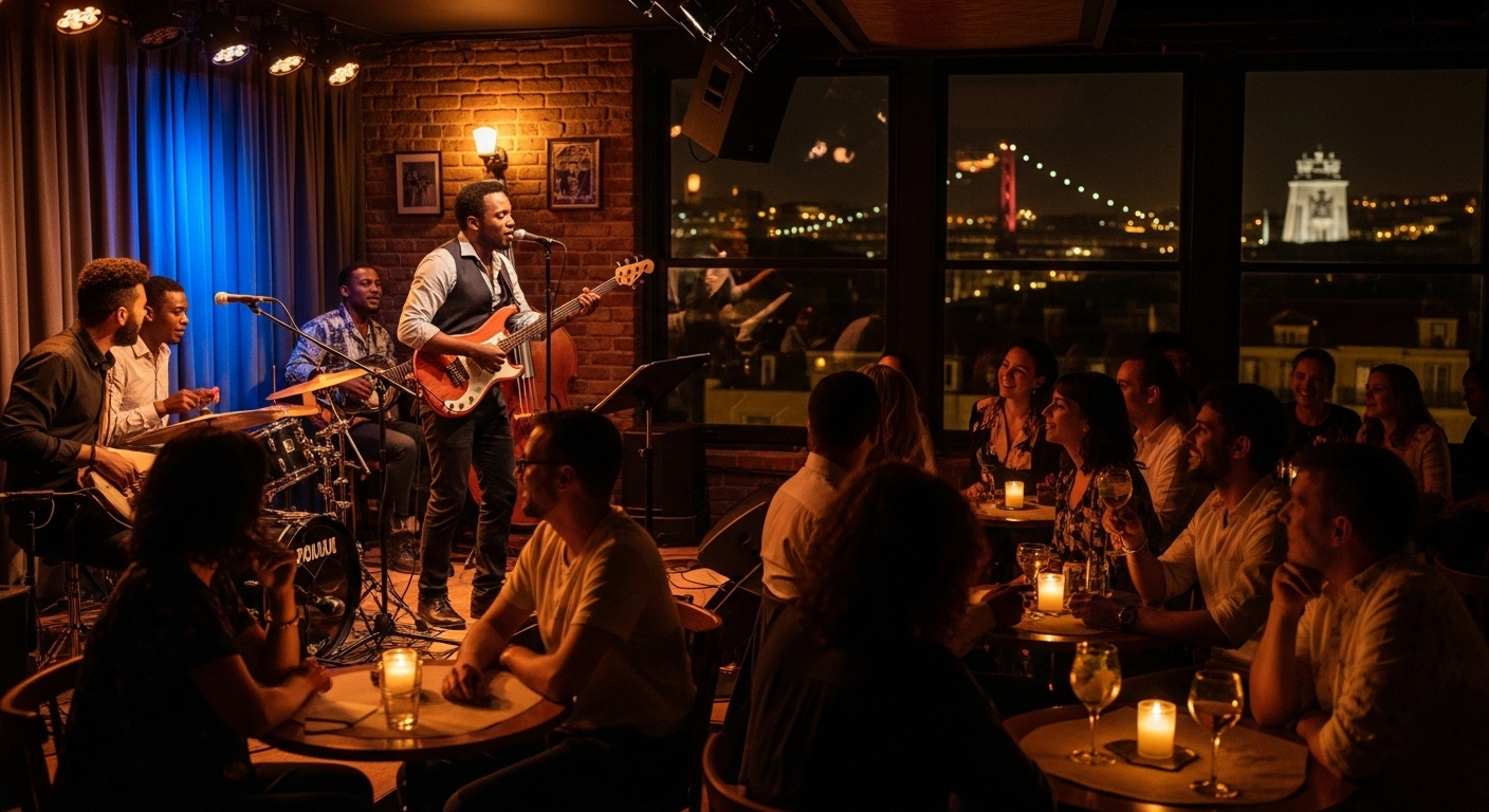 Lisbon jazz club nightlife
