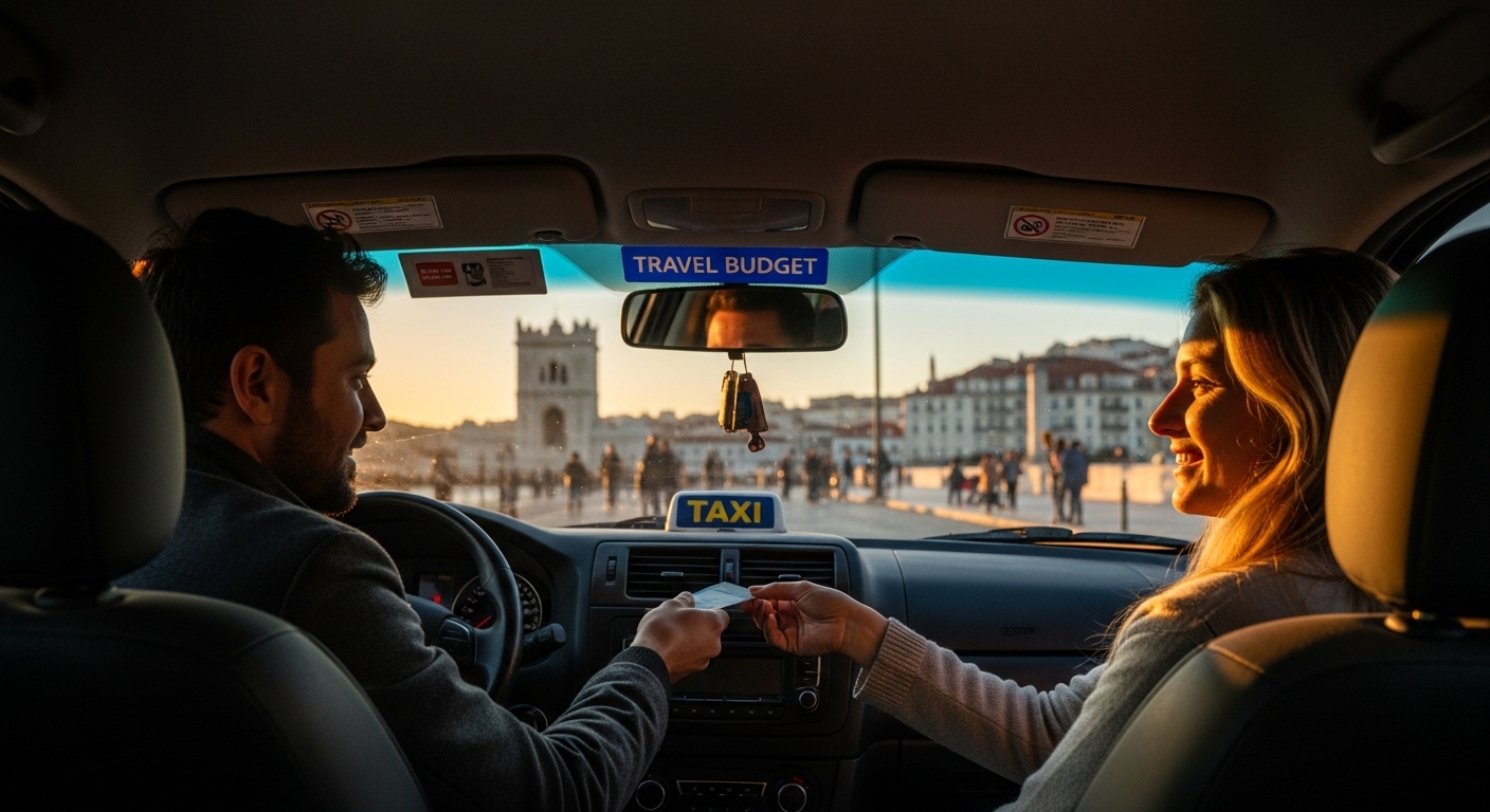 Lisbon taxi travel budget