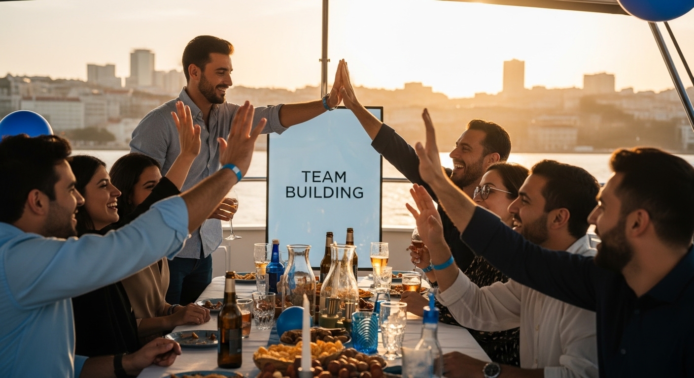 boat party lisbon team