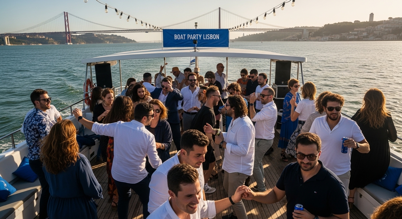 boat party lisbon event