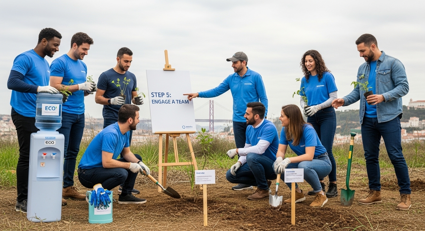 Lisbon eco tour team activity