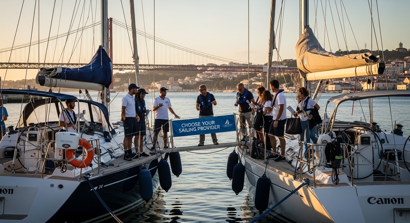 lisbon sunset sailing onboard