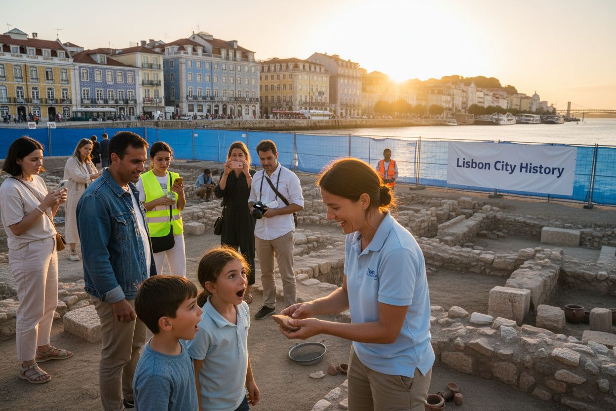Lisbon archaeology ancient