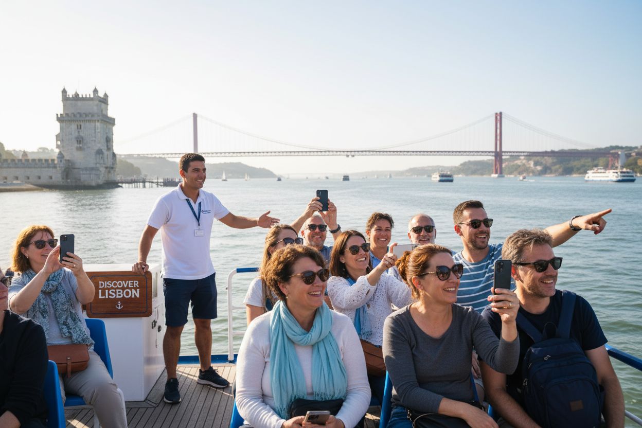 Lisbon boat tour scenic