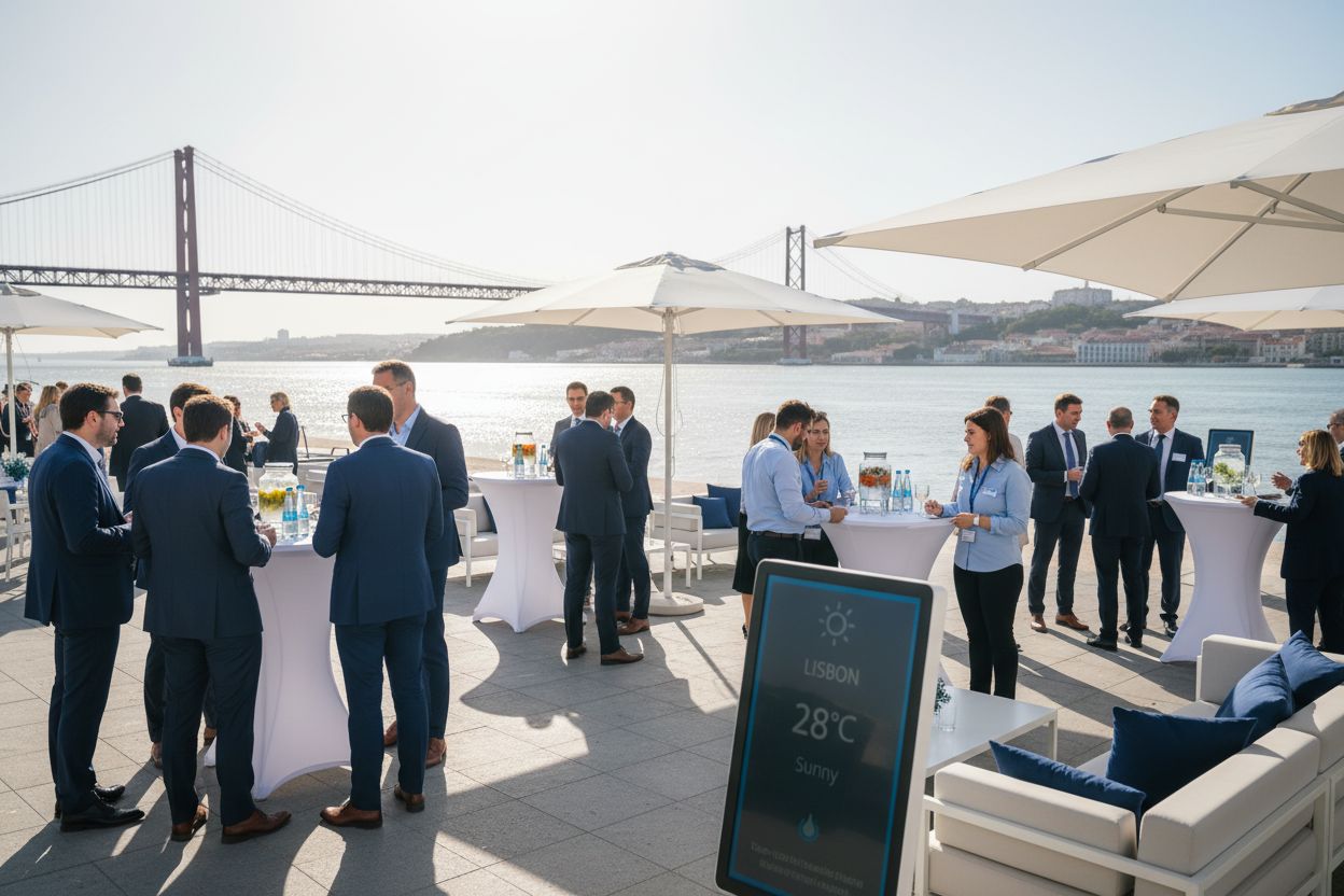 Lisbon waterfront event