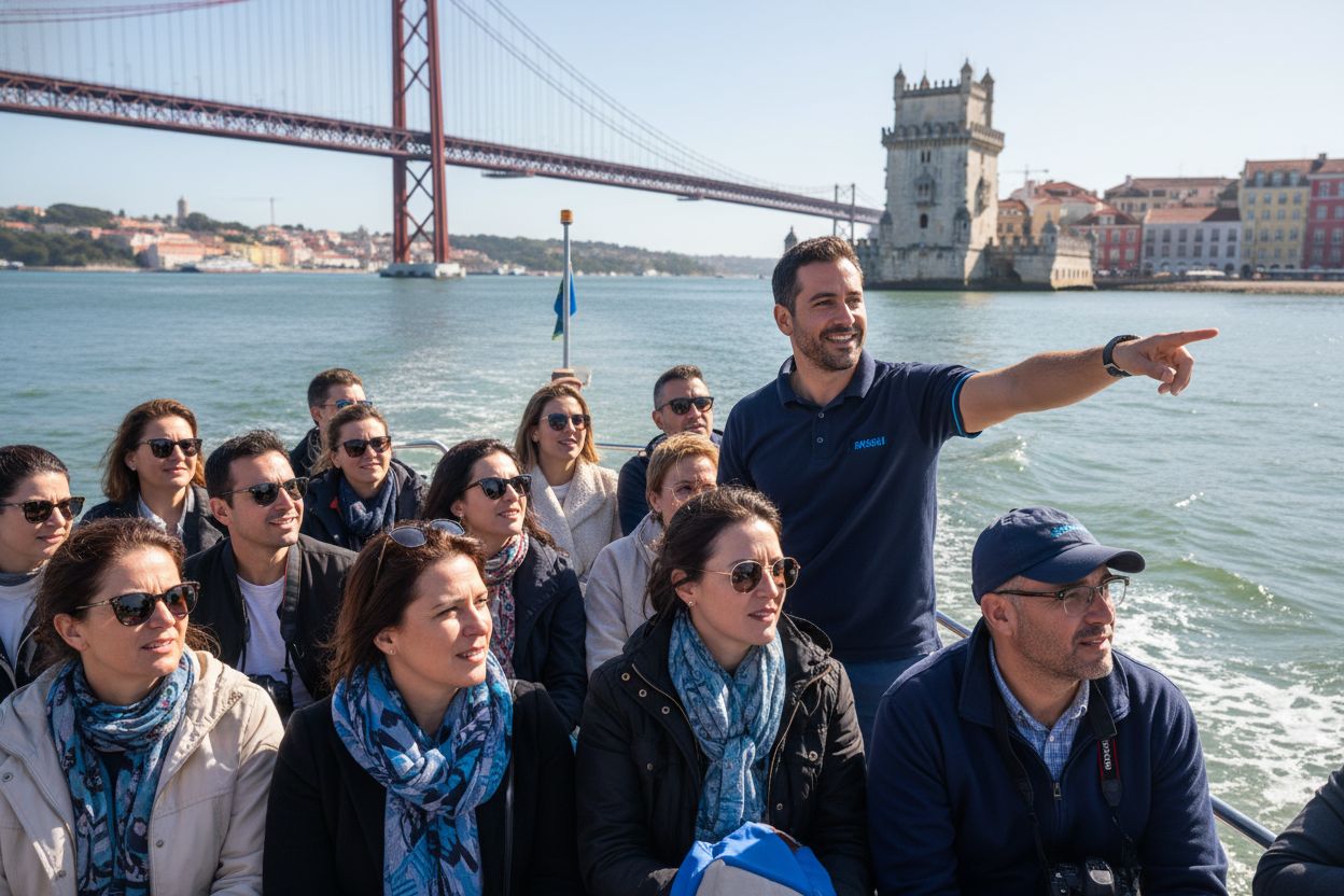 Lisbon boat tour scenic